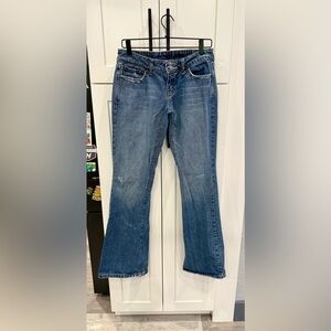 Aeropostale Blue Flare Women's Jeans - Size 7/8L